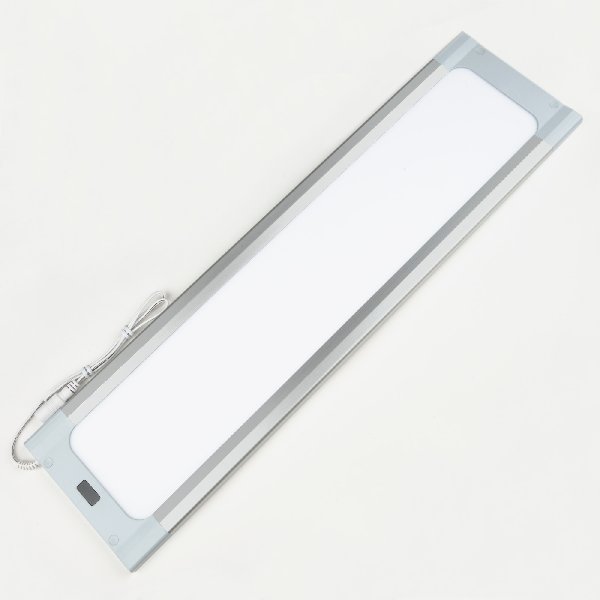 Панель Линейная накладная LED 7,5Вт RGB/RC/DIM 260Лм Серебристый 460х120х11мм IP20 Сенсор Ультратонк