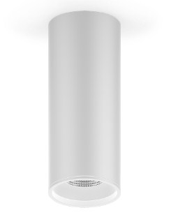 Светильник Накладной Цилиндр LED 1х12Вт 4100К Белый 79x100мм 105º IP 20 Gauss
