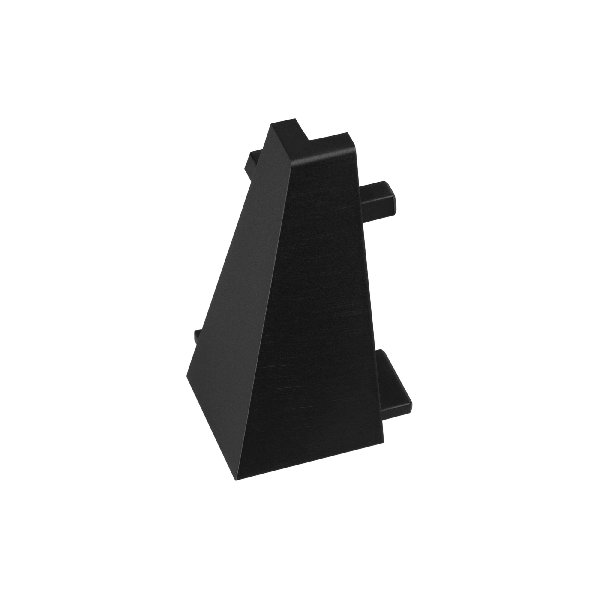Внешний угол PLINTUS-H40 BLACK  (Arlight, Металл)
