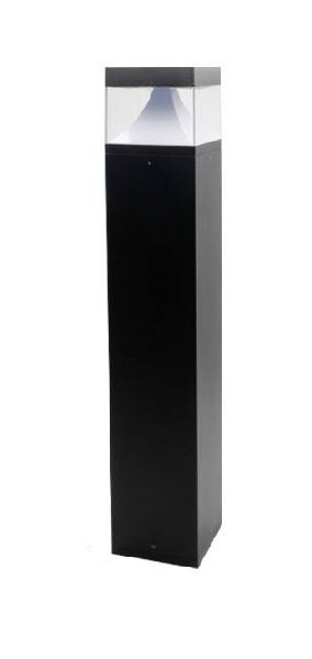 Светильник Газонный LED 220В 10Вт 3000K Черный песок 110х110х800мм Аллюм. IP65 A-PATH/R-17/2 BiLight