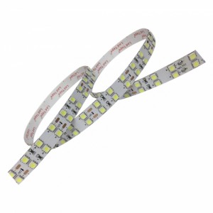 Лента LED IP20 24В   23Вт/м SMD2835 Бел/3000K 120Led/м Двухрядная REDIGLE (200)
