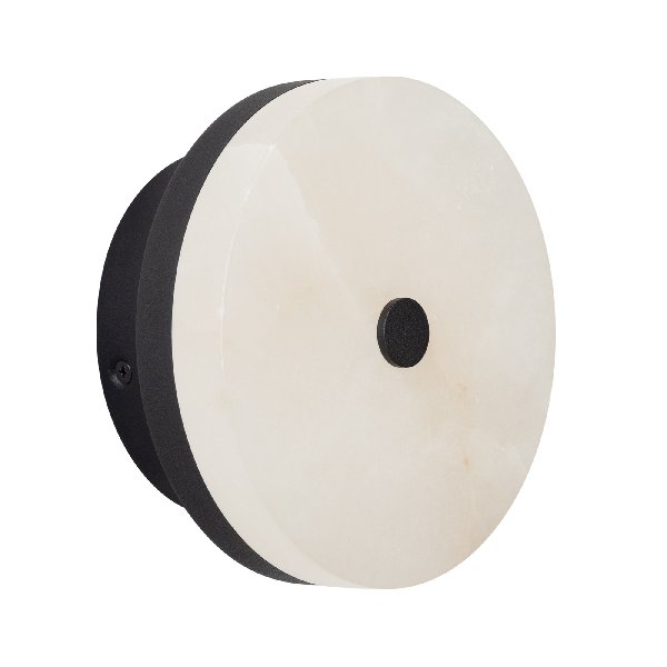 Светильник SP-MENTA-WALL-R165-12W Warm2700 (BK, 130 deg, 230V) (Arlight, IP20 Мрамор, 5 лет)