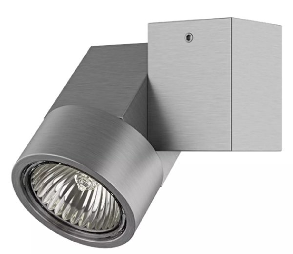 Светильник Точечный Накладной GU10 Матовый хром 95х94х57 IP20 Illumo X1 Lightstar