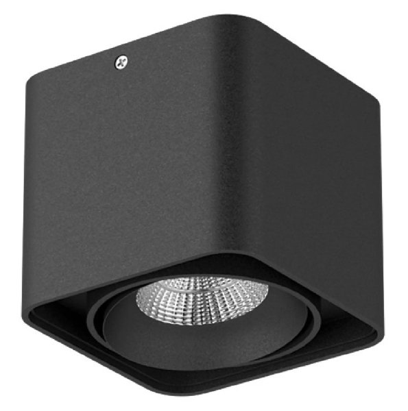 Светильник Точечный Накладной GU10 Черный 100х100х90 IP65 Monocco Lightstar