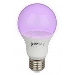 Лампа светодиодная PPG A60 Agro 15Вт A60 грушевидная матовая E27 IP20 для растений frost JazzWay 