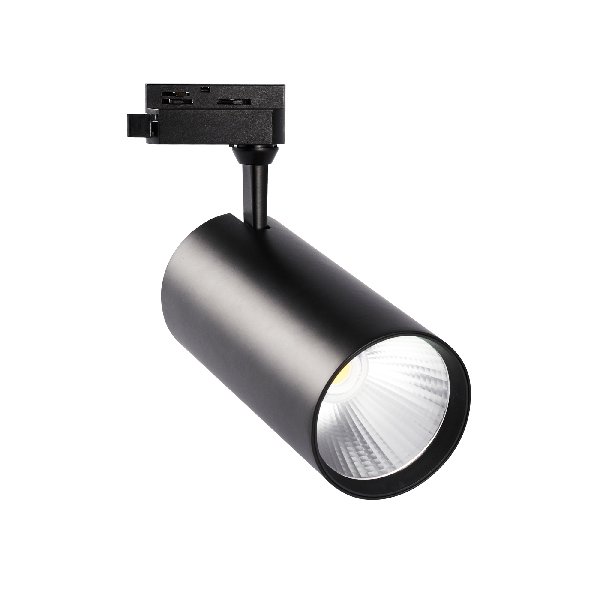 Светильник Трековый 2 TRA LED   32Вт Черный 4000K Симм. 24º 3000Лм D70х160х128мм Q276 Volpe