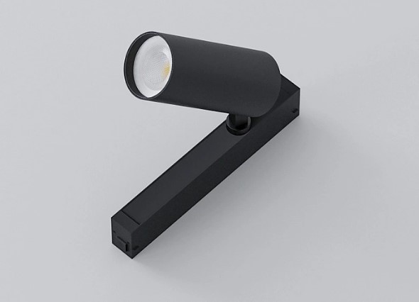 Светильник Трековый Поворотный LED 3000-6000К 630Лм 220В 15-38º Алюм BADDY 20W BLACK Luminotti