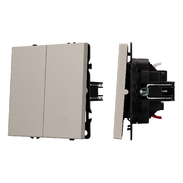 Механизм выключателя управления шторами SWT-NOBE-MKR2-SFPL-CA (230V, 10A) (Arlight, Кашемир)