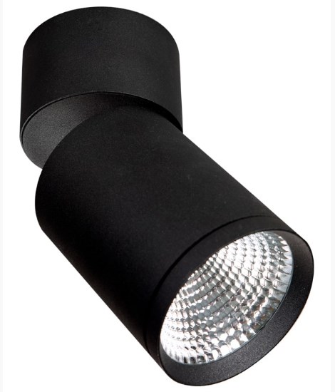 Светильник Разнонаправляемый LED 1х  30Вт 2700К Черный 95х136мм 38º IP20 WC1330 Svetlon