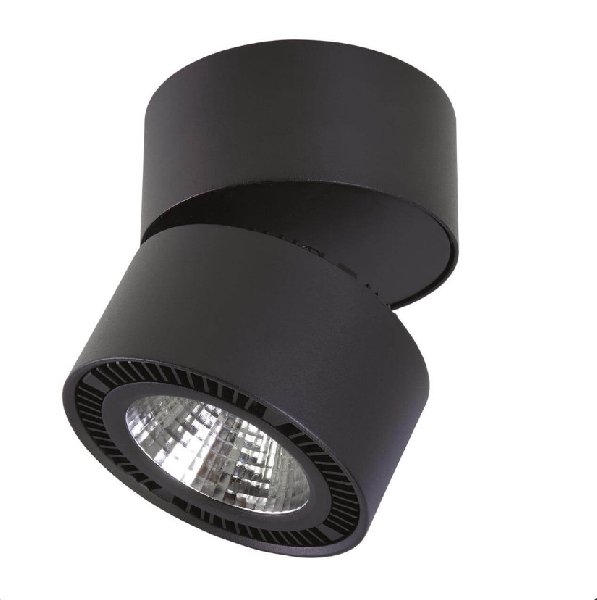 Светильник Точечный Поворотный LED Черный D80х85мм 15Вт 3000K 1400Лм 30G IP20  Forte Muro Lightstar