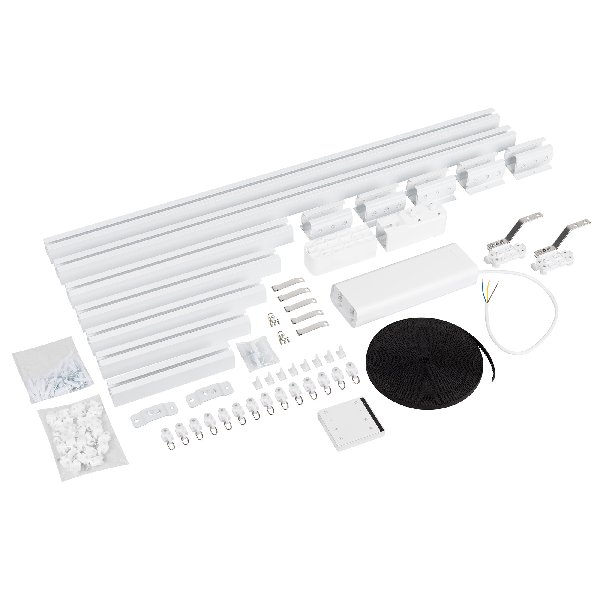 Карниз для штор с электроприводом ECK-IND-RF-3M (Arlight, IP20 Металл, 3 года)