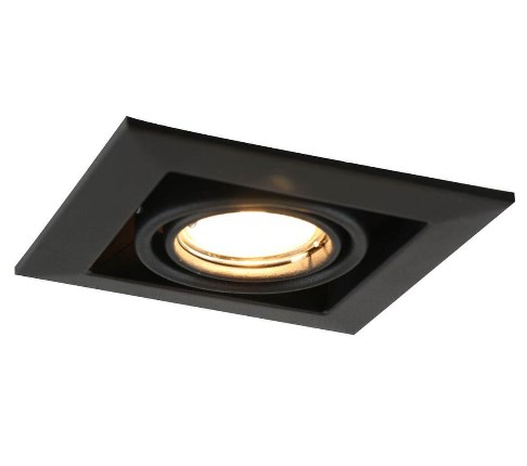 Светильник Точечный Поворотный MR16 1х50Вт GU10  Чёрный 130x80(103)мм IP20 Cardani Piccolo Arte Lamp
