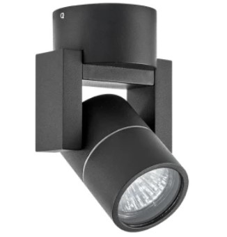 Светильник Точечный Поворотный GU10 ILLUMO L1 HP16 ЧЕРНЫЙ IP65 (в комплекте) 051047 Lightstar