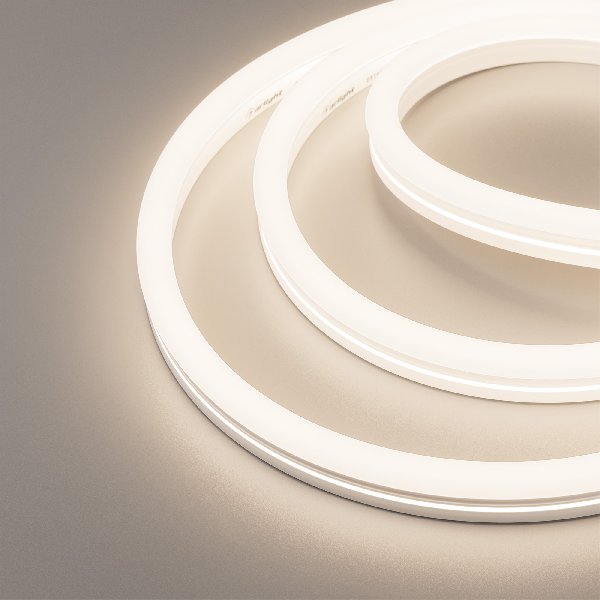 Лента герметичная MOONLIGHT-SIDE-X336-12x24mm 230V Warm3500 (11 W/m, IP65, 50m, wire x1) (Arlight, Г