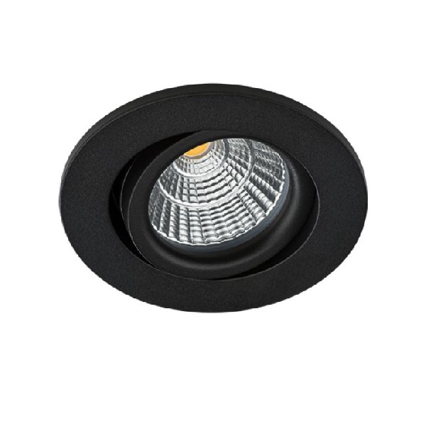 Светильник Точечный Врезной LED Черный D95х4 7Вт 3000К IP20 Soffi 16 Lightstar