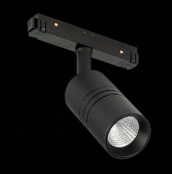 Светильник Трековый Магнитный  48В  LED 7Вт 4000K 595Lm Ra>80  IP20 44х90мм Черный LEMMI ST Luce
