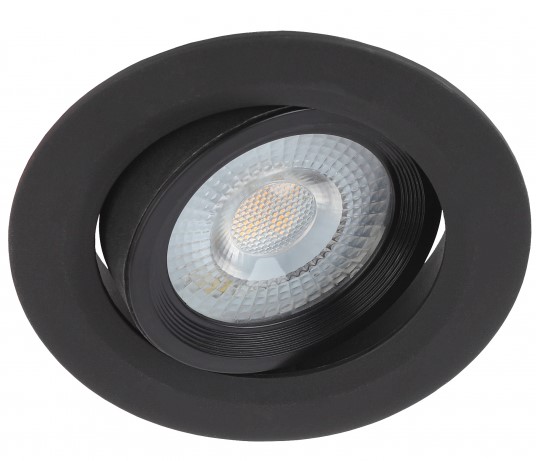 Светильник Точечный Поворотный Круг IP20 KL LED 25A-5 4K BK ЭРА