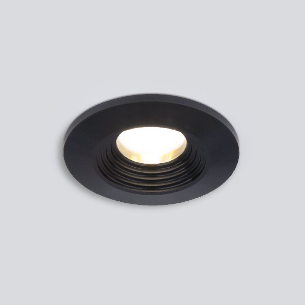 Светильник Точечный LED 1x3Вт 6000K Черный D49мм 200Лм IP20 COB 9903 ES