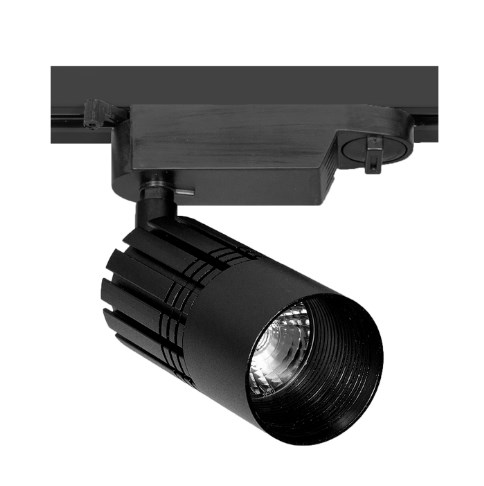Светильник Трековый 2 TRA LED   12Вт Черный 2700K Симм. 40º 960Лм D65х110х180мм TR1112 Svetlon