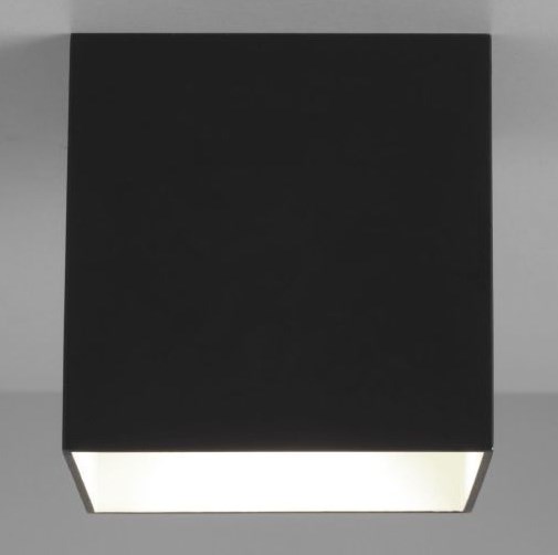 Светильник Накладной Квадрат LED 1х12Вт 2700К 900Лм Черный IP20 Osca Astro (Англ)