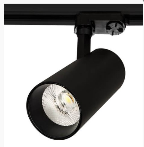 Светильник Трековый 2 TRA LED   30Вт Черный 2700K Симм. 38º 2500Лм D80х185мм TR3230 Svetlon