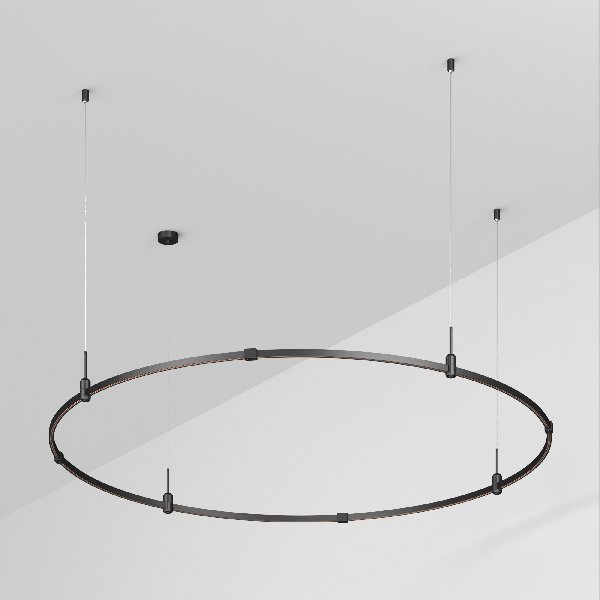 Основание ART-APRIORI-ROUND-HANG-R1800 (BK) (Arlight, IP20 Металл, 3 года)