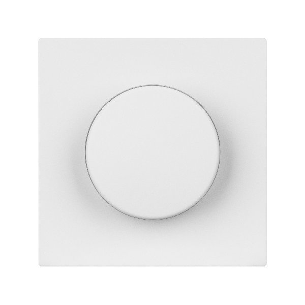 Лицевая панель светорегулятора PNL-NOBE-FB-SFPL-WH  (Arlight, Белый кварц)