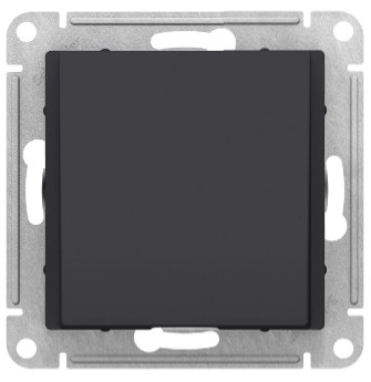 Вывод кабеля В Рамку  Одинарный  Карбон IP20   ATLASDESIGN Schneider Electric