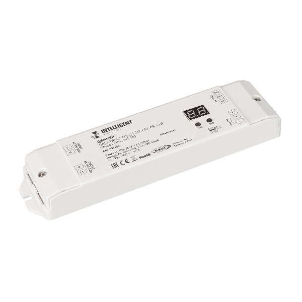 INTELLIGENT ARLIGHT Диммер DALI-TRIAC-601-82-D2-DRI-PS-SUF White (230V, 1x1.5A) (IARL, IP20 Пластик,