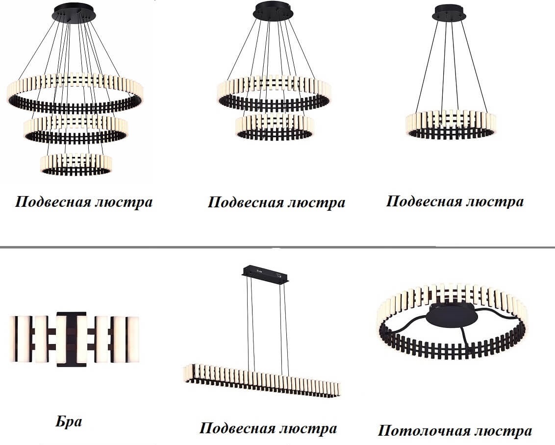 Серия люстр ST Luce Estense