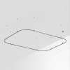 Основание ART-APRIORI-RECTANGLE-SOFT-HANG-4500x3500 (BK) (Arlight, IP20 Металл, 3 года)