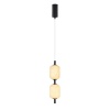 Светильник SP-CARAMELA-HANG-R120-7W Warm2700 (BK, 300 deg, 230V) (Arlight, IP20 Натуральный шелк, 3 
