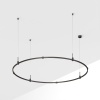Основание ART-APRIORI-ROUND-HANG-R1800 (BK) (Arlight, IP20 Металл, 3 года)