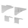 Комплект заглушек SHELF-600 (Arlight, Металл)