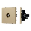 Механизм спутниковой розетки SCT-NOBE-MST1-SFPL-GD (SAT) (Arlight, Золотой песок)