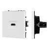Механизм HDMI розетки SCT-NOBE-MHD1-SFPL-WH (Arlight, Белый кварц)