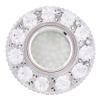 Светильник Точечный ДекорСтекло MR16+LED 1х50Вт GU5.3  Прозрачный 115х115х25мм  IP20 K1662 LBT