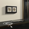 Розетка В Рамку  Одинарная с Заземлением+Шторки+USB+USB-C Слоновая Кость IP20   Универс Werkel