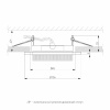 1035 GX53 WH белый, комплект 10 шт