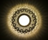 Светильник Точечный ДекорСтекло MR16+LED 1х50Вт GU5.3  Прозрачный 115х115х25мм  IP20 K1652 LBT