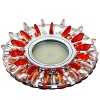 Светильник Точечный ДекорСтекло MR16+LED 1х50Вт GU5.3  Желтый D115х20мм  IP20 K1127L LBT