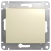 Переключатель В Рамку Одноклавишный Без Подсветки Бежевый IP20 10А 250В GLOSSA SE