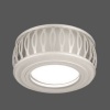 Светильник Точечный ДекорСтекло MR16+LED3000К 1х50Вт GU5.3 Белый D78х53мм IP20 BL094 Gauss