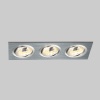 Светильник Точечный Поворотный MR16 3х50Вт GU5.3  Хром 253х93мм  IP20 1011/3 ES