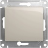 Переключатель В Рамку Одноклавишный Без Подсветки Молочный IP20 10А 250В GLOSSA SE