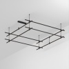 Основание ART-APRIORI-QUADRAT-2-ROD-400-2000x2000 (BK) (Arlight, IP20 Металл, 3 года)