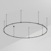 Основание ART-APRIORI-ROUND-ROD-800-R3000 (BK) (Arlight, IP20 Металл, 3 года)