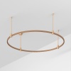 Основание ART-APRIORI-ROUND-ROD-400-R1200 (GD) (Arlight, IP20 Металл, 3 года)
