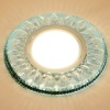 Светильник Точечный ДекорСтекло MR16+LED 1х50Вт GU5.3  Голубой 95х95х25мм  IP20 K1103L LBT