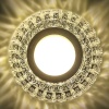 Светильник Точечный ДекорСтекло MR16+LED 1х50Вт GU5.3  Прозрачный D95х25мм  IP20 K1110L LBT